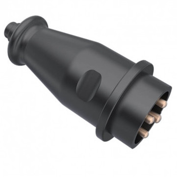 Вилка Bemis BK6-1504-2011 3х16А каучукова (6.1.113780)