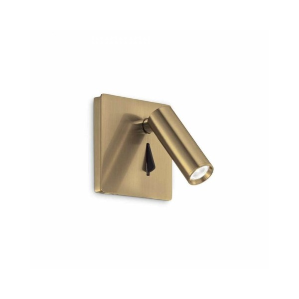 Бра, настінний світильник Ideal Lux 250120 Lite AP Ottone