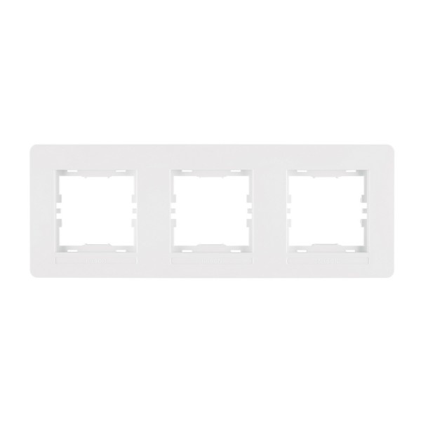 Рамка Nilson Selene белая 3-я ( 23110093 )