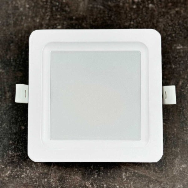 Світильник LED даунлайт Violux ALUMIN 9W 4200K квадрат IP20 ( 121260 ) - фото №2