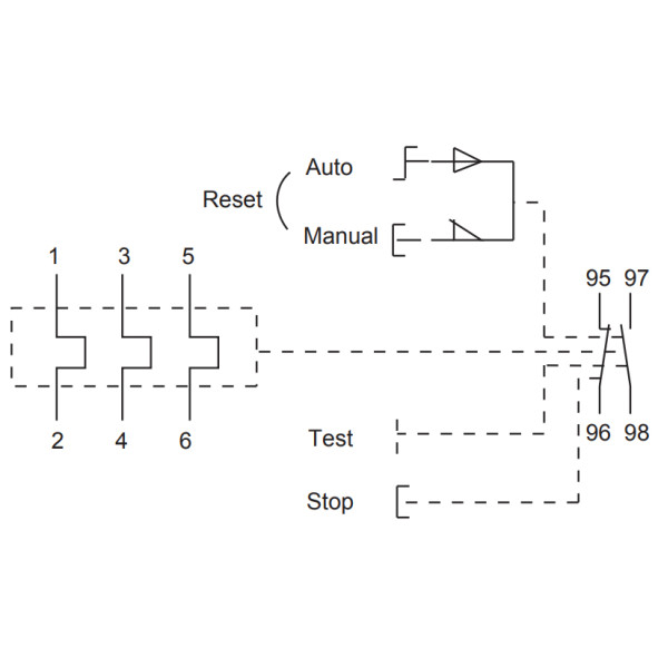 Тепловое реле NOARK Ex9R12 3Р 2,5A (101365) - фото №1