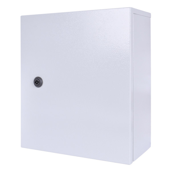 Металевий корпус E.Next e.mbox.stand.p.30.30.20 з монтажною панеллю 300x300x200 IP54 (s0105004)