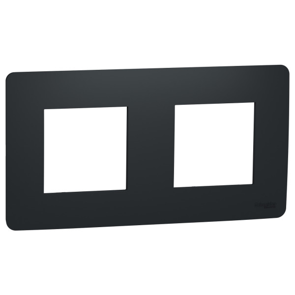Двопостова рамка Schneider Electric NU200454 (антрацит)