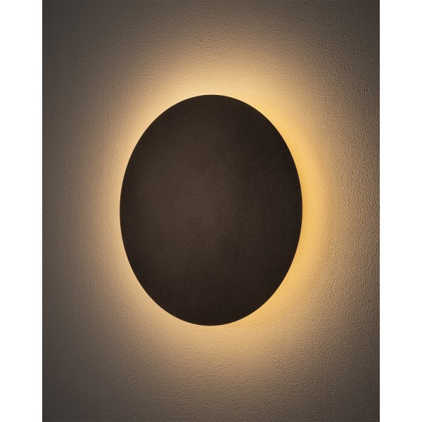 Бра, настенный светильник Nowodvorski 10352 Ring M LED 1x10W 3000K 130Lm IP20 шоколадный - фото №3