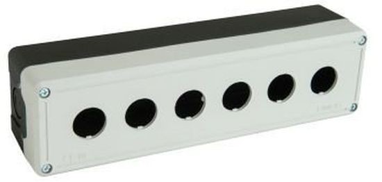 Кнопочный пост EMAS PY6BOS на 6 кнопок (пустой)