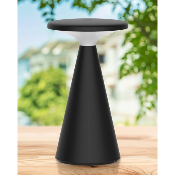 Светильник уличный портативный Goldlux 329981 Paros LED 1x1.8W 2700K 160Lm IP44 черный - фото №1