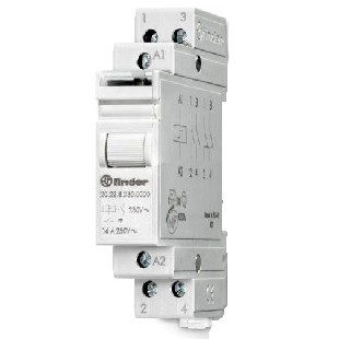 Электро механическое импульсное реле Finder 2NO 230В AC (202282300000)