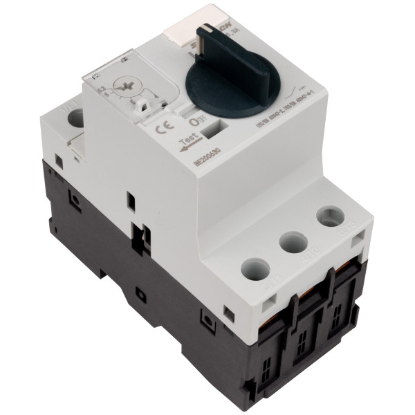 Автомат захисту двигуна Schrack BE200630 4-6,3А 3P - фото №2