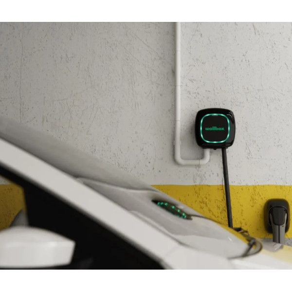 Зарядна станція Wallbox Pulsar Plus 11кВт Type 2 кабель 5м чорна (PLP1-0-2-3-9-002) - фото №8