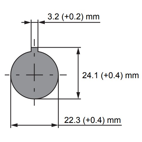 Сигнальний індикатор NOARK Ex9IL 1R w плоский 24В AC/DC білий (105423) - фото №2