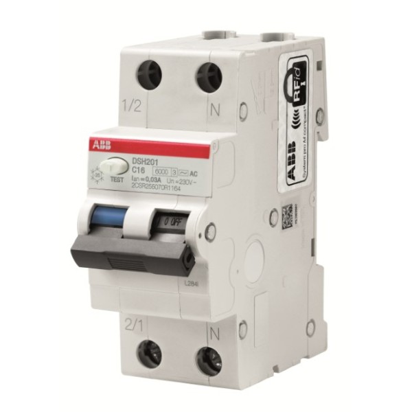 Автомат диференціальний ABB DSH201 C16 AC30