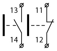 Двомісний пост керування Аско-Укрем XAL-B215 «Старт-Стоп» (A0140020007) - фото №5