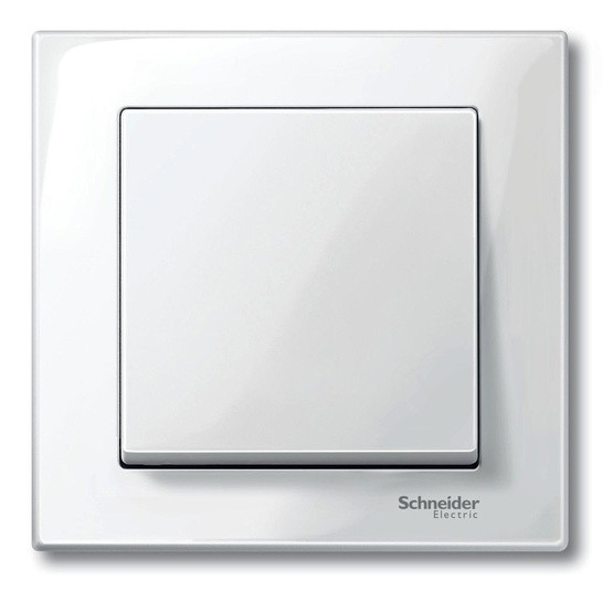 Клавіша вимикача SYSTEM M біла Merten, MTN432125 - фото №3