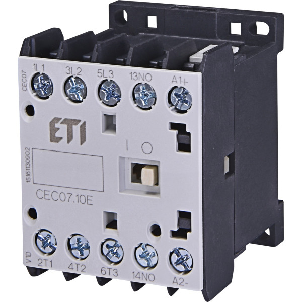 Миниатюрный контактор ETI 004641055 CEC 07.10 400V AC (7A; 3kW; AC3)