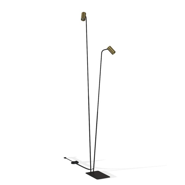 Торшер Nowodvorski 7712 Mono II GU10 2x10W IP20 латунний