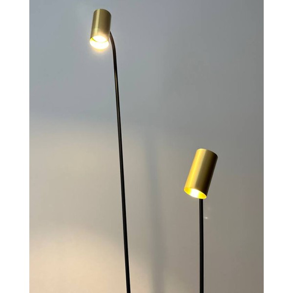 Торшер Nowodvorski 7712 Mono II GU10 2x10W IP20 латунний - фото №2