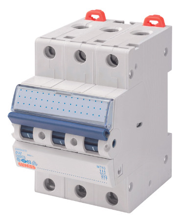 Автоматический выключатель GEWISS 3P D 32А 6кА (GW92470)