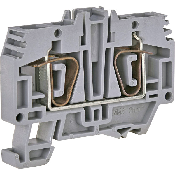 Пружинная клемма ETI 003903133 ESP-HMM.6 (6мм² серая)