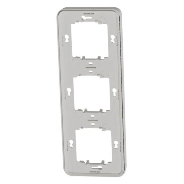 Вертикальна 3-постова рамка Schneider Electric MUR39109 IP55 (біла) - фото №1