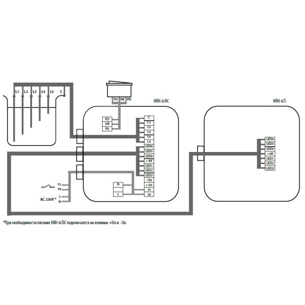 Реле контролю рівня рідини ELKOep HRH-6/230V - фото №3