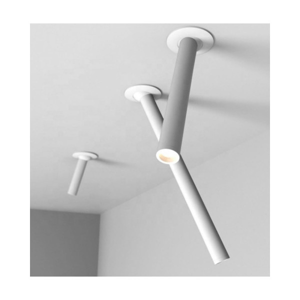 Точковий світильник Kloodi KD-TUB200 LED 1x5W 3000K 400Lm IP20 Wh - фото №1