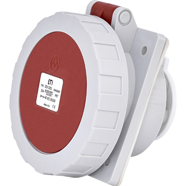 Встраиваемый силовой разъем ETI 004482087 EEH-3253 IP67 (32A 400V 3P+N+PE)