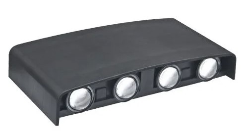 Накладний світильник Maxus MWL 8Вт 3000/4100/6500К IP65 BL Square (1-MWL-8W-BLS)