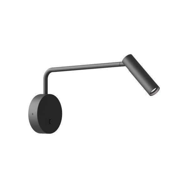 Бра, настенный светильник Kloodi WA-RIDIK 250 3K BK LED 1x3W 130Lm IP20 черный - фото №3