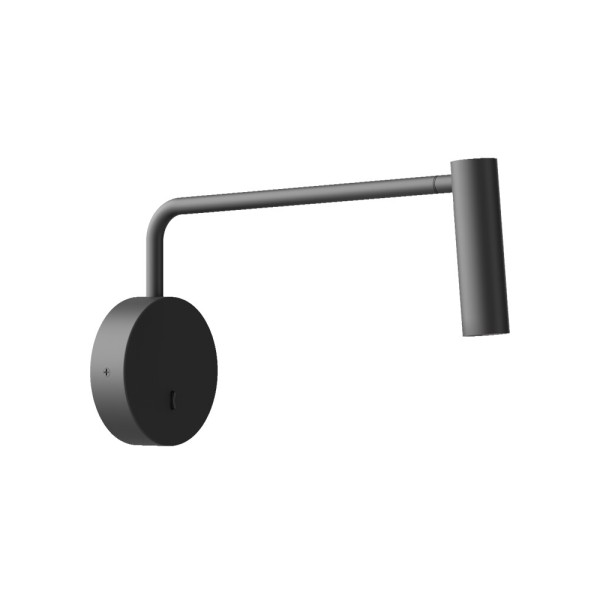 Бра, настенный светильник Kloodi WA-RIDIK 250 3K BK LED 1x3W 130Lm IP20 черный - фото №4