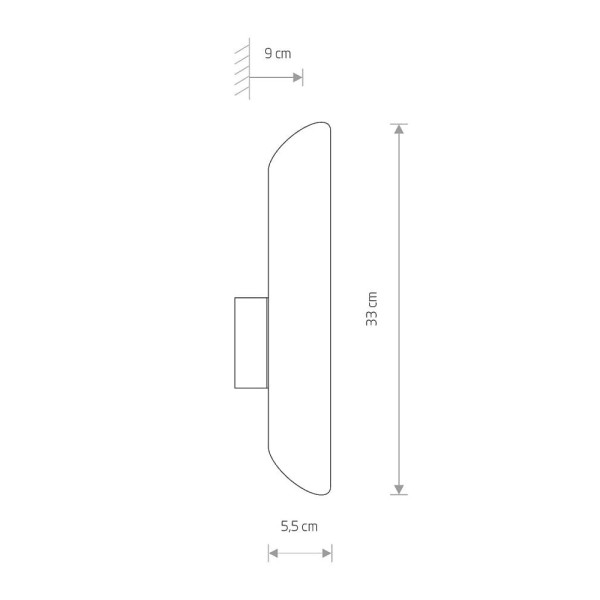 Бра Nowodvorski 37994 Eye wall GU10 2x10W IP20 Bl - фото №3