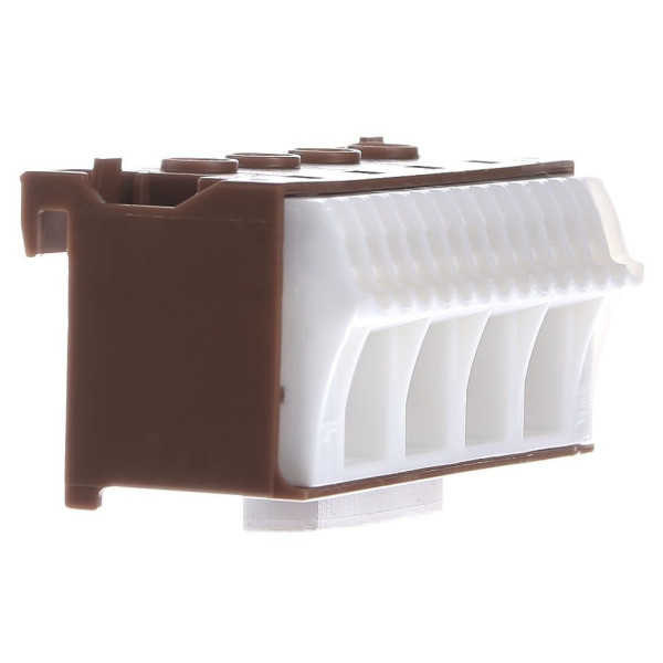 Блок фазних клем 4x16мм2+14x4мм2 Hager - фото №2