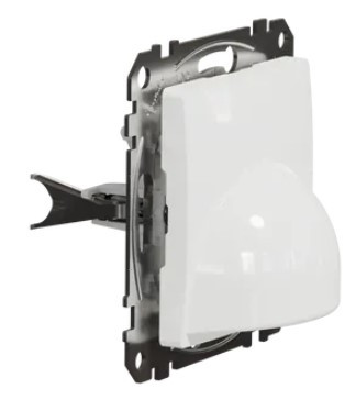 Накладка для виведення кабелю Schneider Electric Sedna Design & Elements біла SDD111903 - фото №1