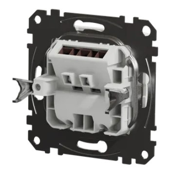 Накладка для виведення кабелю Schneider Electric Sedna Design & Elements біла SDD111903 - фото №2