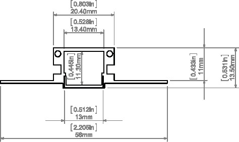LED-профіль KLUS KOZMA, 1 метр - фото №4
