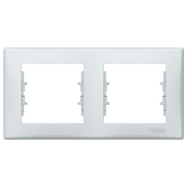 Рамка 2-местная серая Sedna