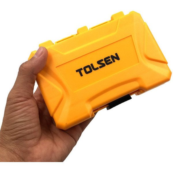 Набор сверл дерево-металл-кирпич/бетон Tolsen (75628) 2-10мм (16шт) - фото №1