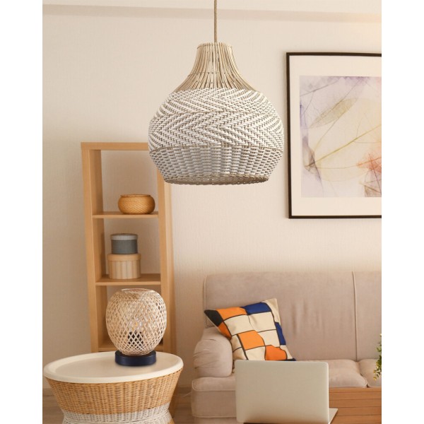 Подвесной светильник, люстра Goldlux 330437 Fuji E27 1x20W IP20 бежевый - фото №1