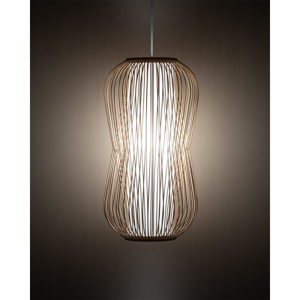 Подвесной светильник, люстра Nowodvorski 11162 Puket L E27 1x25W IP20 бежевый - фото №1