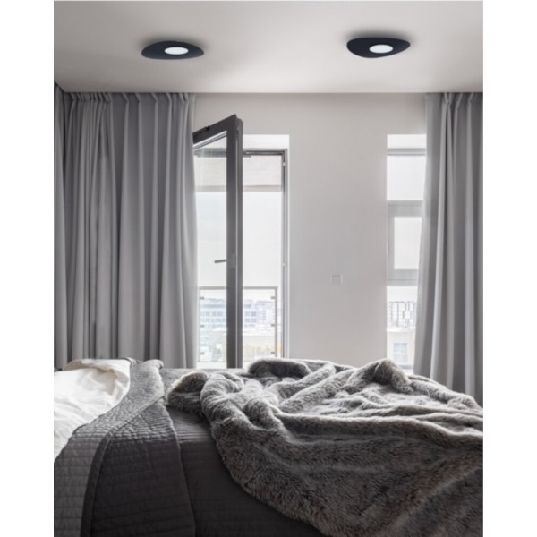 Потолочный светильник Nowodvorski 8303 Organic G53 1x12W IP20 черный - фото №2