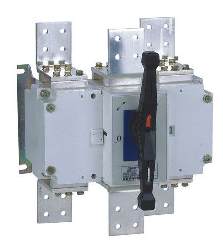 Вимикач-роз'єднувач Chint NH40-2000/3 стандартна рукоятка (393271)