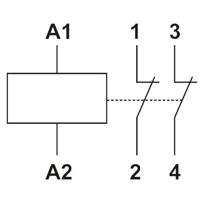 Магнитный пускатель Promfactor MCF3i 40A 2NC 24В (MCF3i4002024) - фото №2