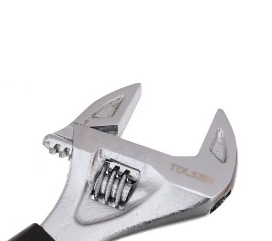 Розвідний ключ Tolsen (15280) 0-30мм (165мм) «Профі» - фото №4