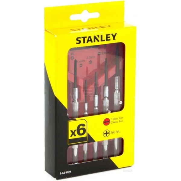 Набір викруток для точної механіки Stanley Watchmaker 6 шт - фото №3