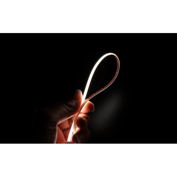 LED стрічка COLORS COB-24V-IP33 9W 610Lm 2700K 2,5м (DF7-24V-4mm-SW) - фото №2