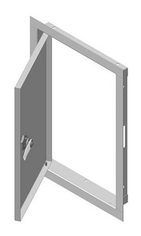 Ревізійні двері Білмакс Б00014464 ДР 2545 білі (2) - фото №1