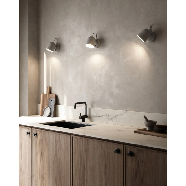 Бра, настінний світильник Nordlux 2120601010 Angle GU10 1x25W IP20 сірий - фото №1