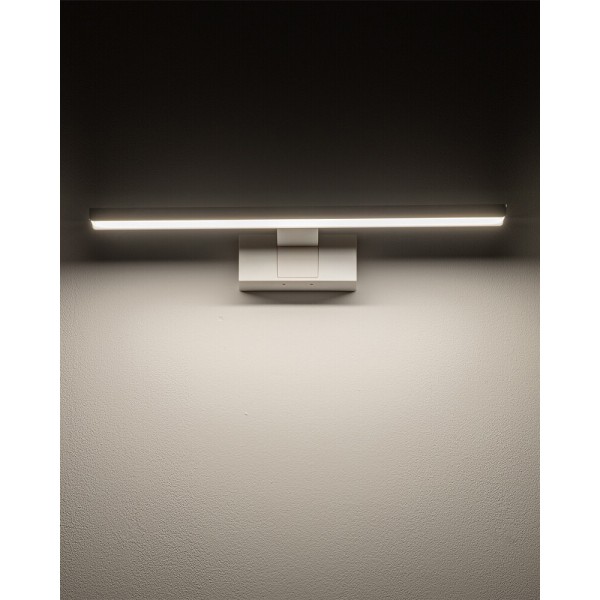 Светильник подсветка для зеркала Nowodvorski 10672 Cezanne LED S 1x8W 3000K 600Lm IP44 белый - фото №1