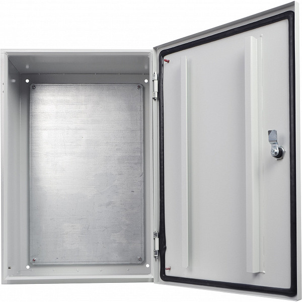 Металевий корпус Аско-Укрем Ubox з монтажною панеллю 600х400х200мм IP54