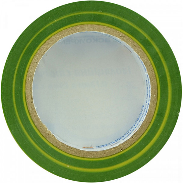 Ізолента Аско-Укрем 0,13x19мм/10м жовто-зелена (A0150020008) - фото №2