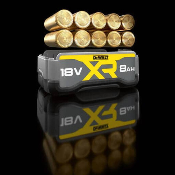 Акумуляторна батарея DeWALT DCB1880 XR Li-Ion 18В 8Аг - фото №3